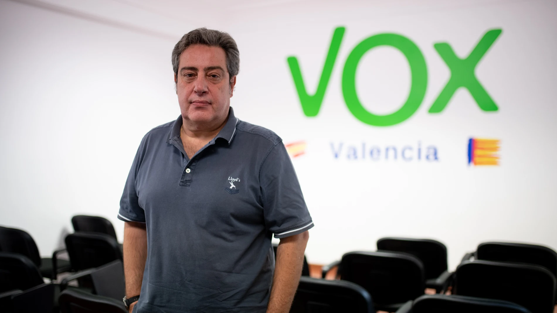 JOSE MARIA LLANOS, lider de VOX en Valencia