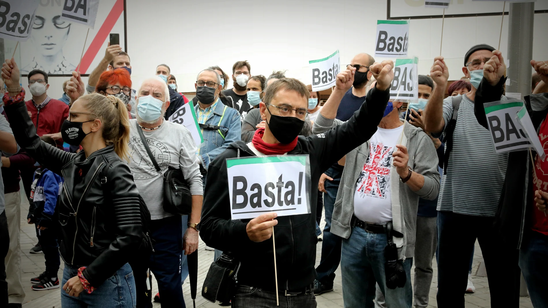 La izquierda agita las protestas contra las restricciones a la movilidad en Madrid