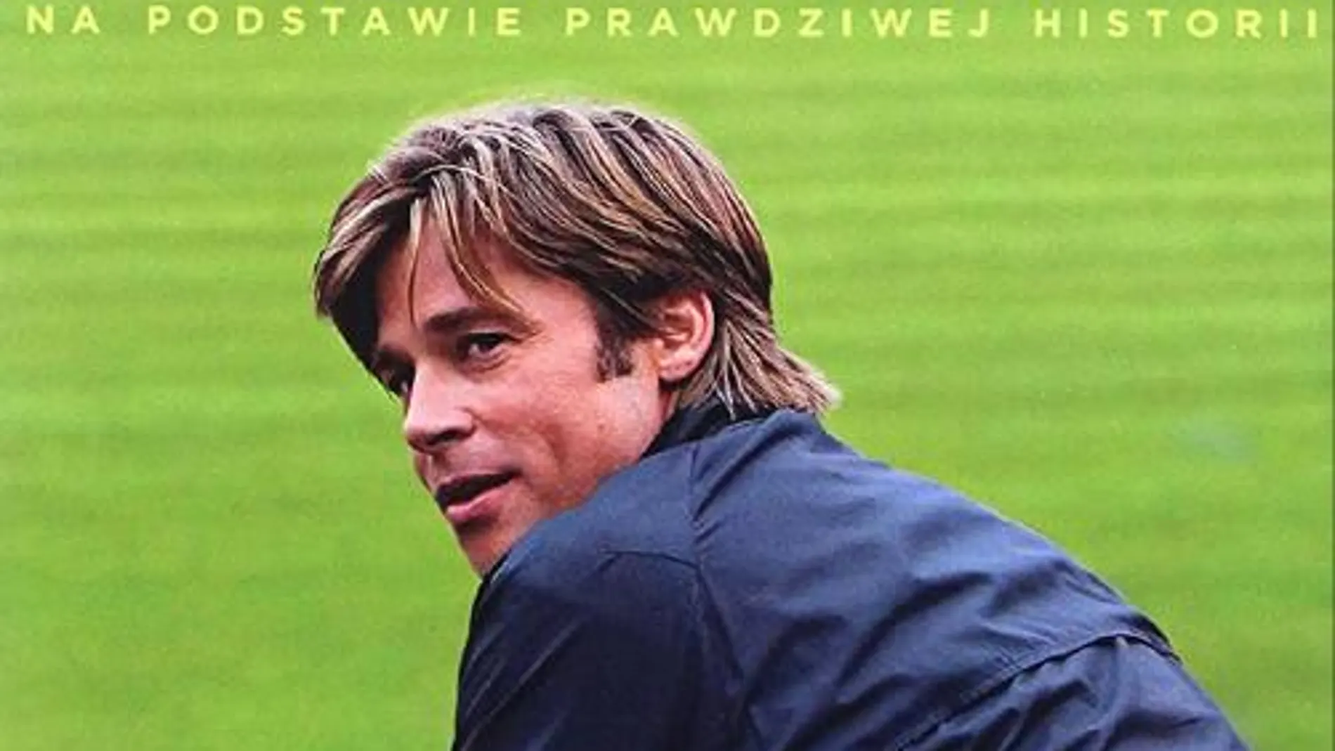 Póster de la película Moneyball, mostrando a Brad Pitt como Billy Beane
