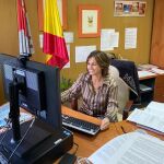 La directora general de Función Pública de la Junta de Castilla y León, Paloma Rivero, participa por teleconferencia en la Conferencia Sectorial