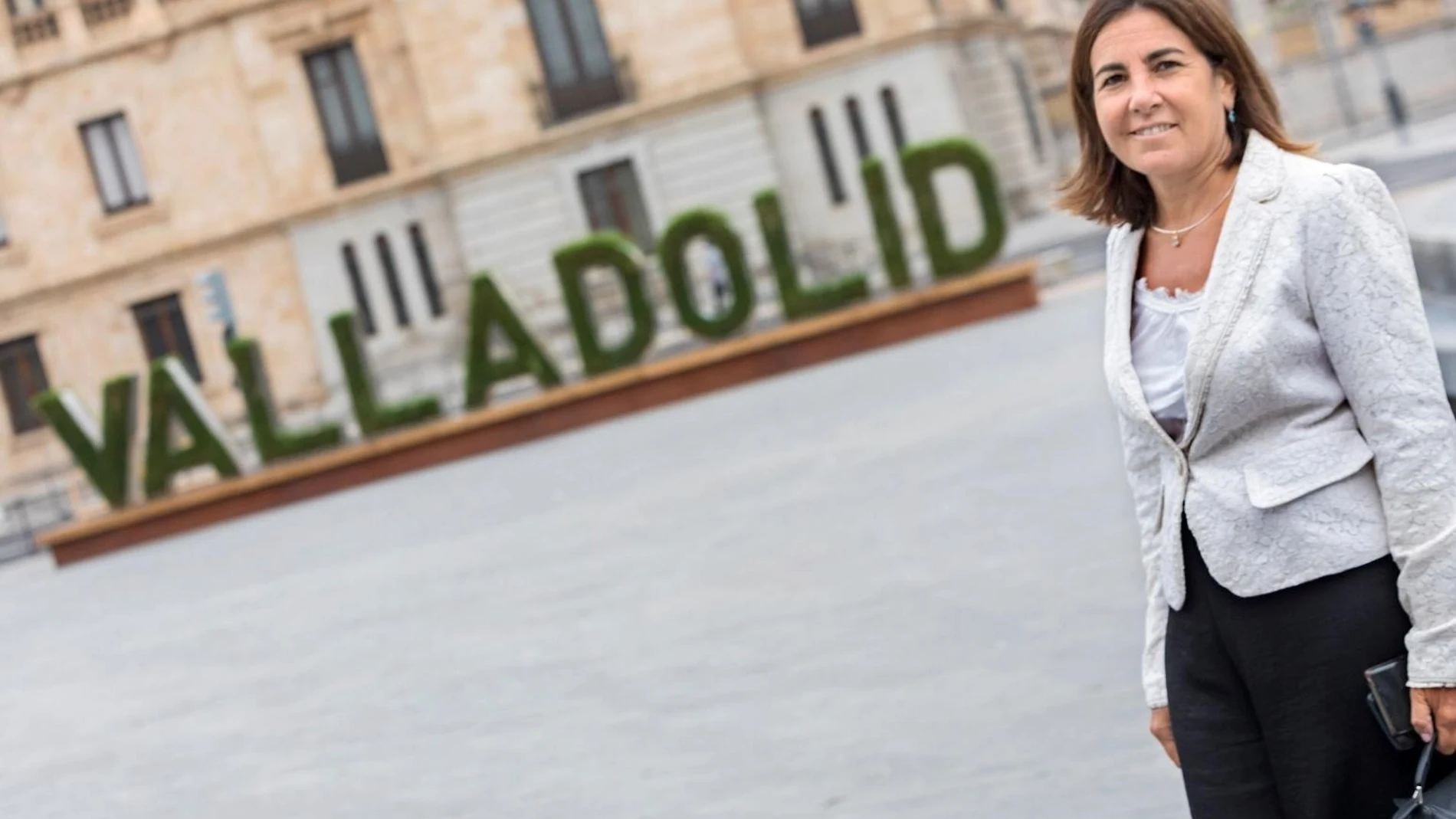 La consejera delegada de Telefónica España, María Jesús Almanzor, en su presentación en Valladolid.TELEFÓNICA21/09/2020