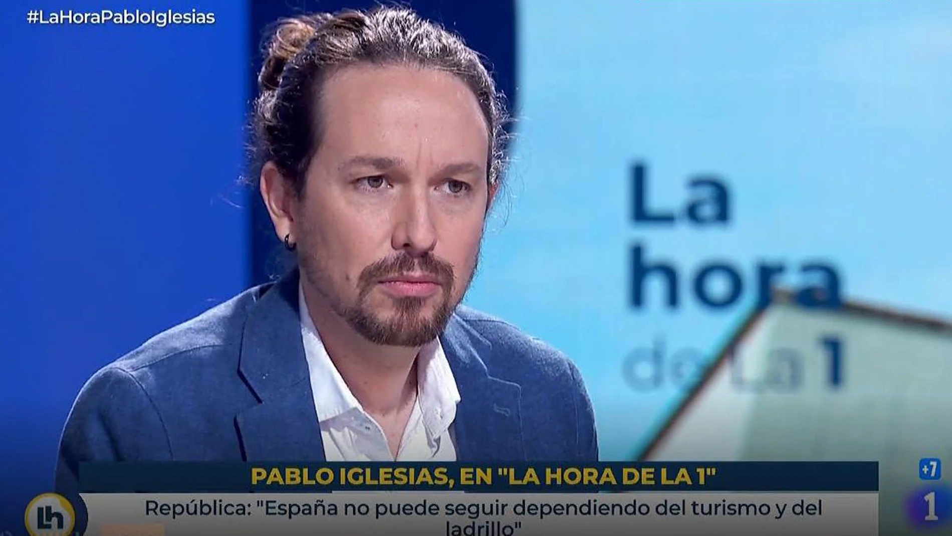 Pablo Iglesias en TVE