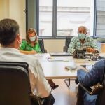 Reunión de la alcaldesa con la Asociación de Promotores Inmobiliarios