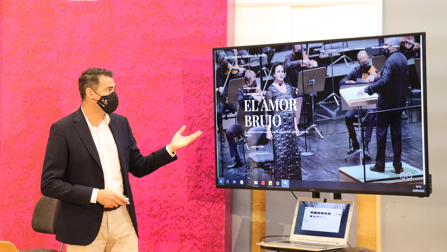 Presentación de la nueva plataforma de videos bajo demanda de la ROSS