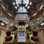 Interior del Palacio de la Bolsa de Madrid