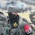 Un guerrillero del Ejército de Liberación Nacional (ELN) de Colombia. Imagen de archivo