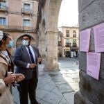 El alcalde de Ávila, Jesús Manuel Sánchez Cabrera