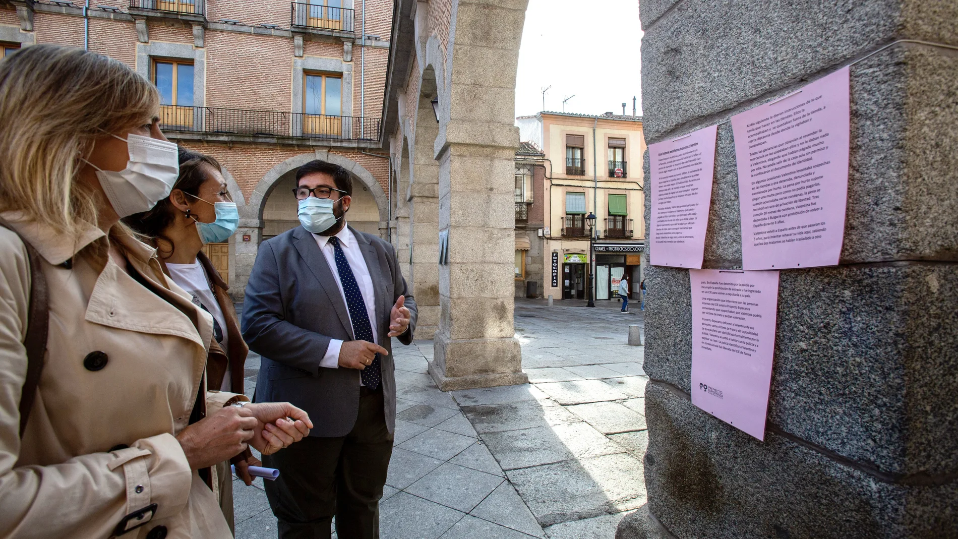 El alcalde de Ávila, Jesús Manuel Sánchez Cabrera