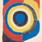 Disque, de Sonia Delaunay, es una de las piezas con las que cuenta la muestra