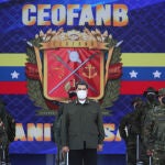 El presidente venezolano, Nicolás Maduro, asiste a un acto militar en Caracas