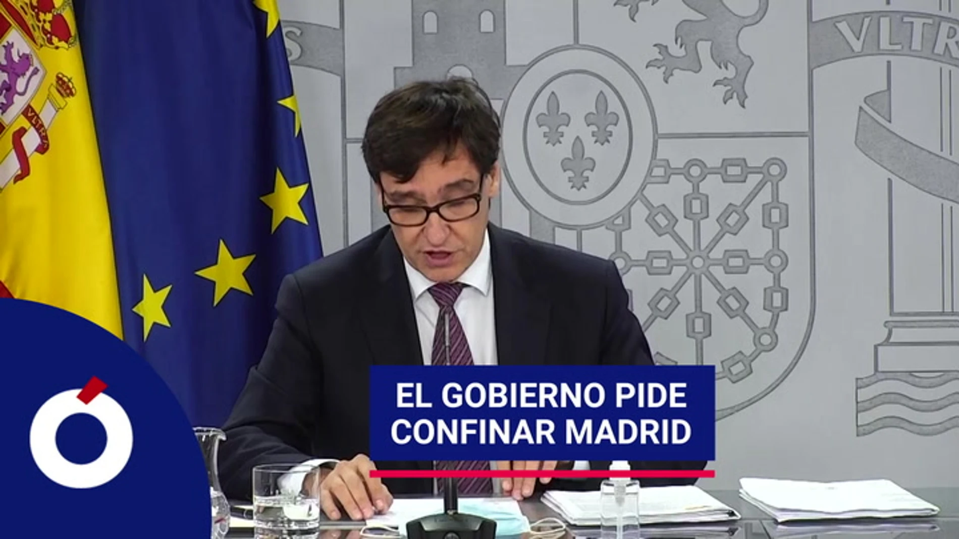 El Gobierno pide confinar Madrid