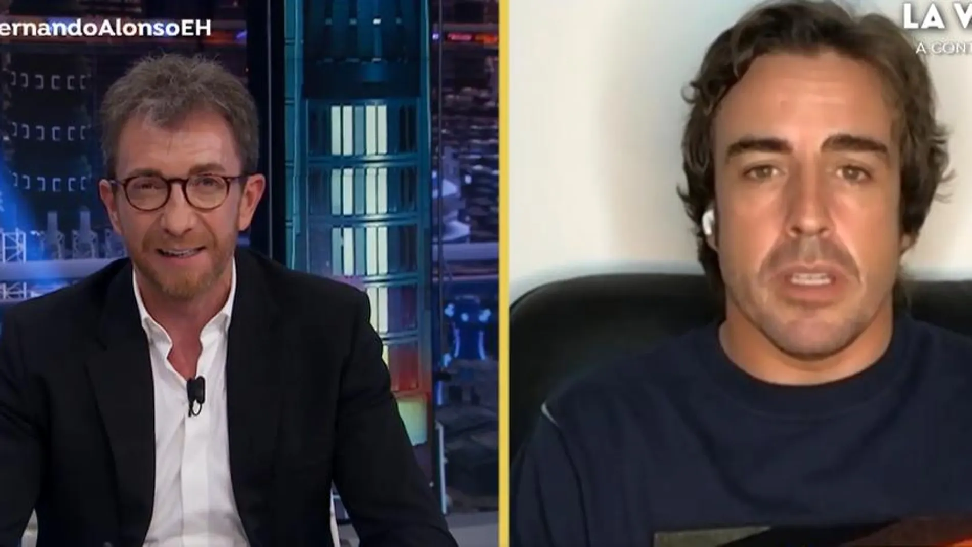 Fernando Alonso en "El Hormiguero"