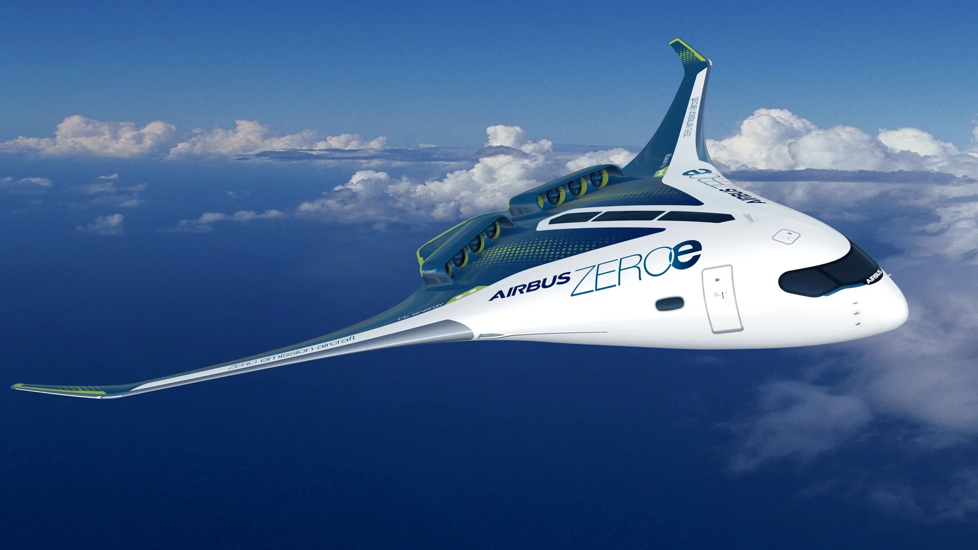 Airbus lanzará tres aviones comerciales impulsados con hidrógeno
