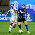 Christian Eriksen con el Inter de Milán.