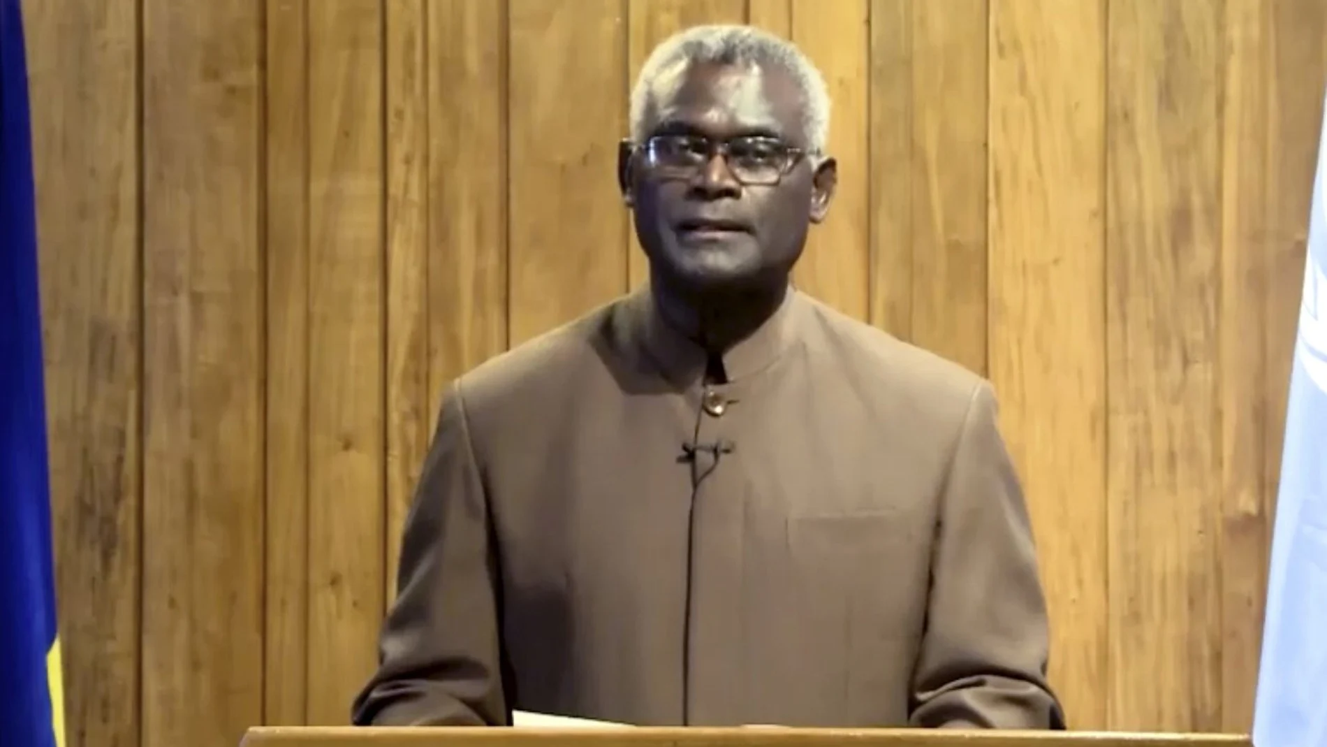 El primer ministro, Manasseh Sogavare