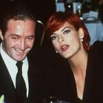 Gérald Marie, president of the Elite model agency for 25 years, with his former wife Linda Evangelista