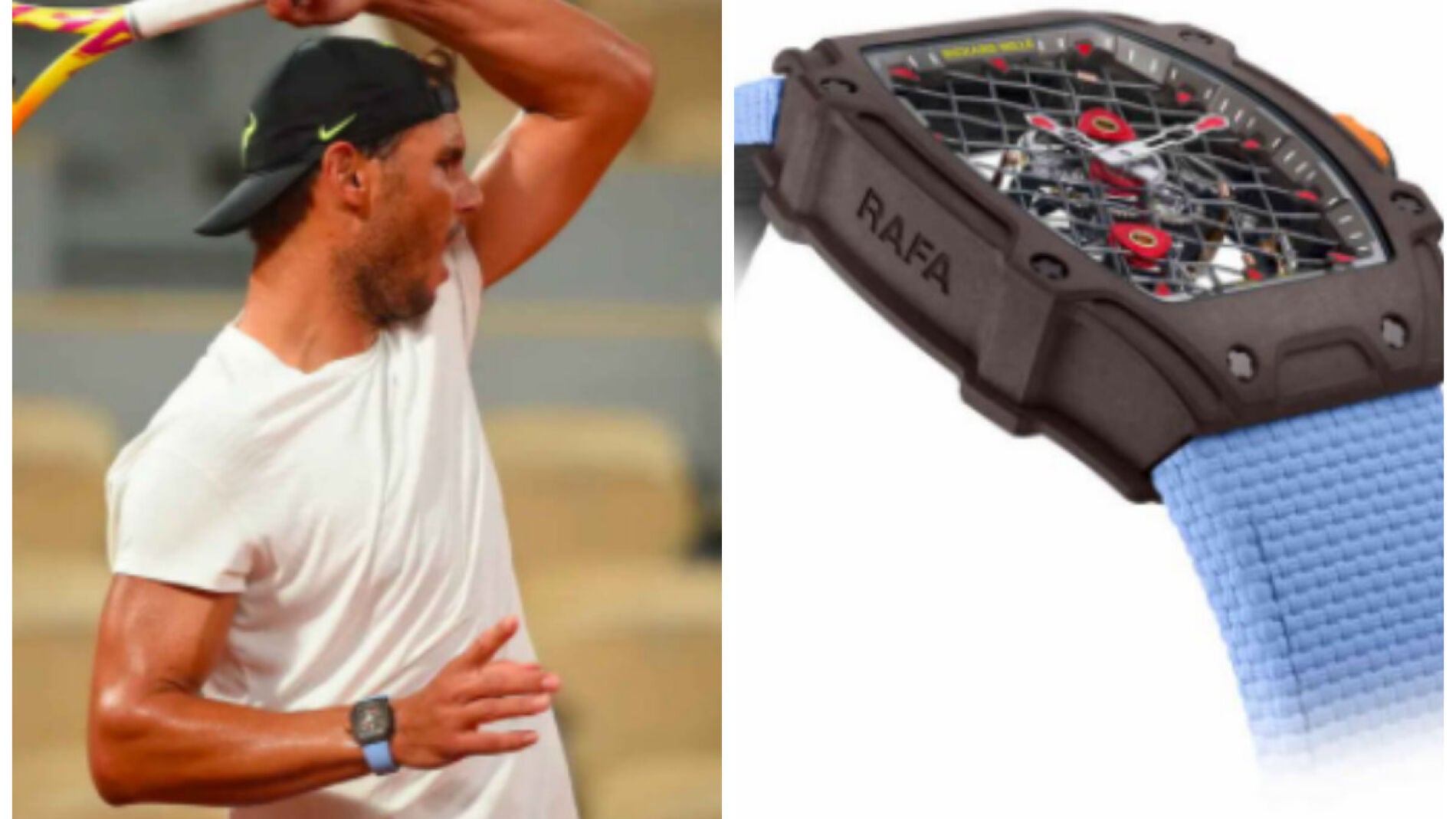 Cu nto vale el reloj con el que va a jugar Rafa Nadal en Roland