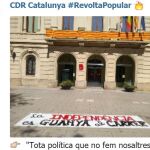Uno de los carteles de la convocatoria de los CDR