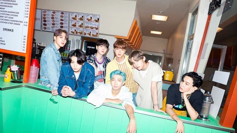 La banda surcoreana BTS