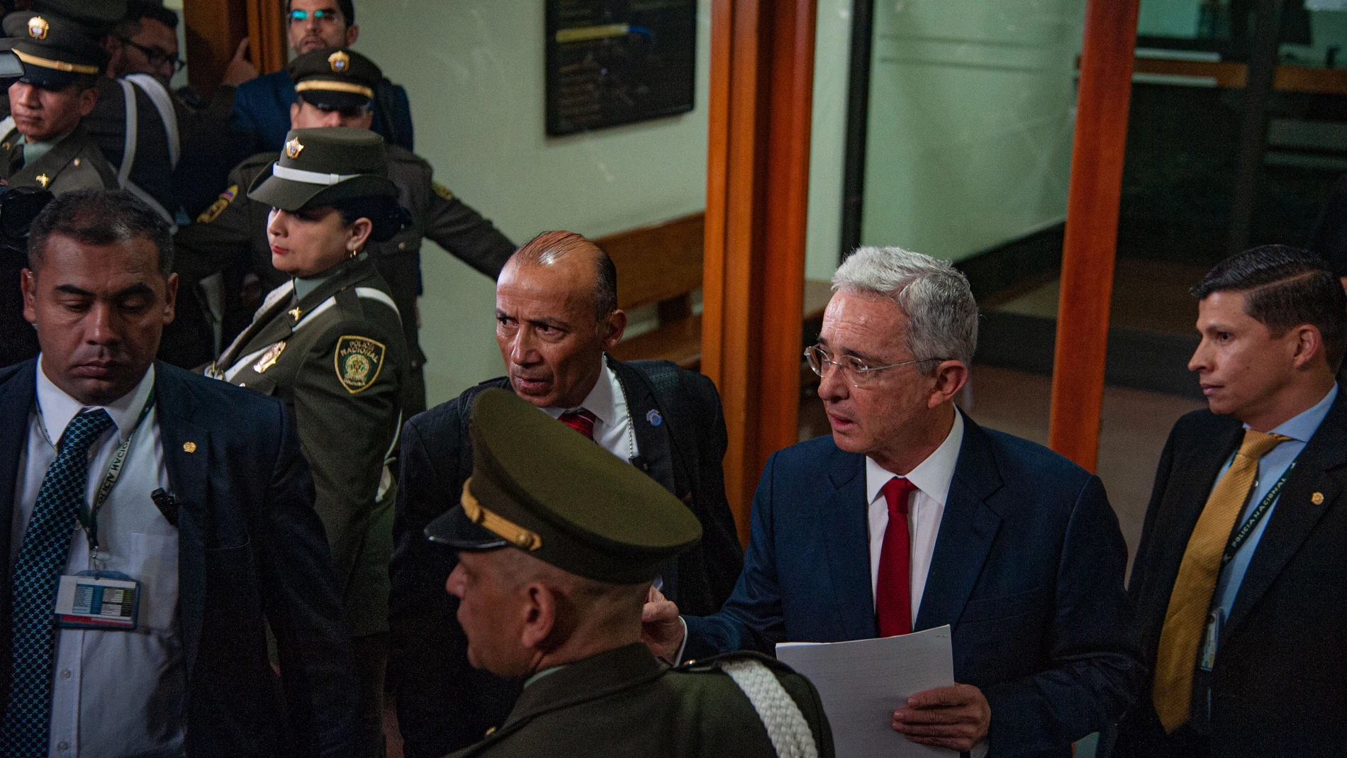 El expresidente de Colombia Álvaro Uribe.29/09/2020