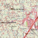 Mapa del lugar en el que ha tenido lugar el atropello de dos mujeres, en la pedanía murciana de Aljúcer