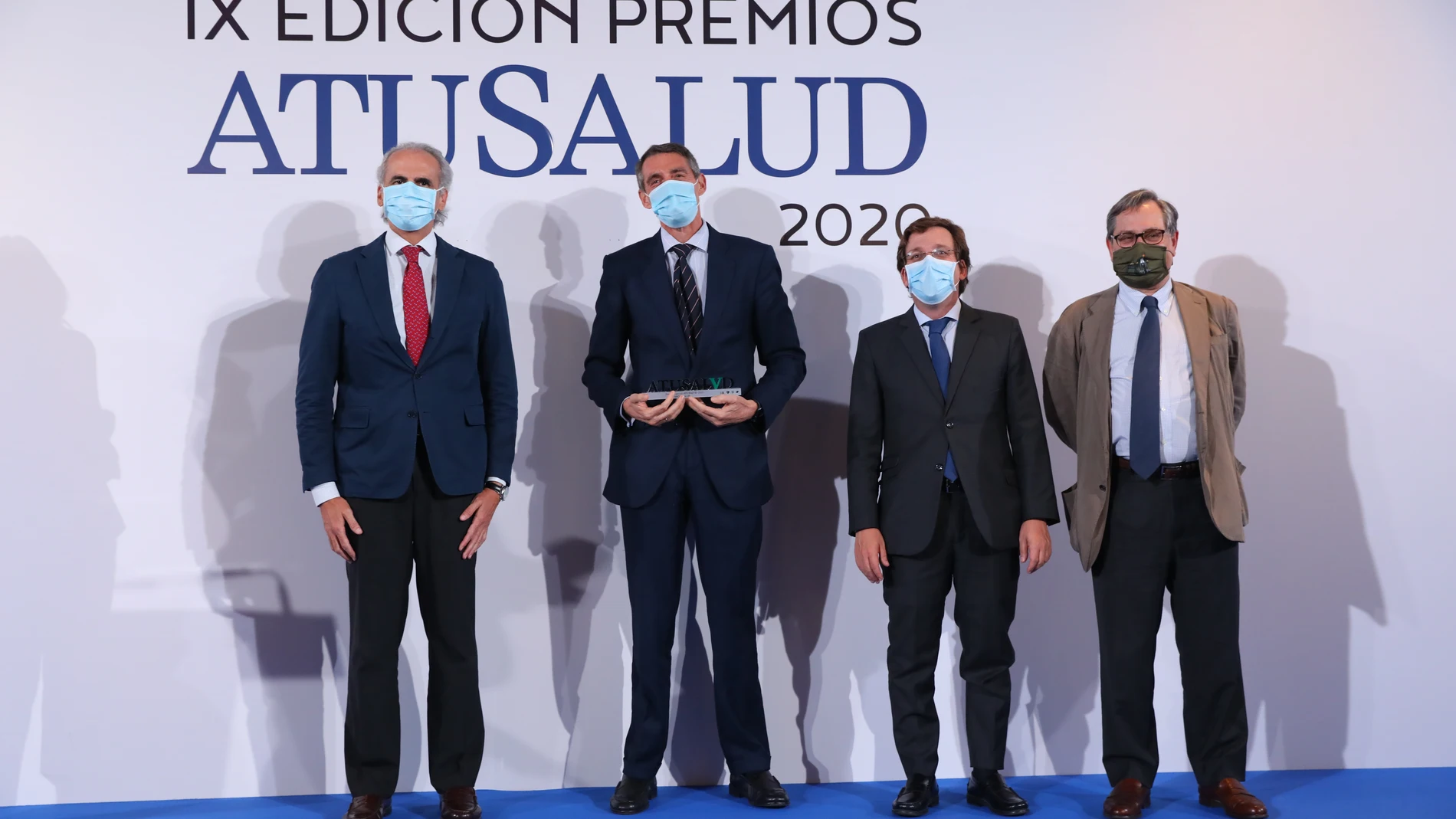 Enrique Ruiz Escudero, Juan Antonio Álvaro de la Parra, José Luis Martínez- Almeida y Francisco Marhuenda