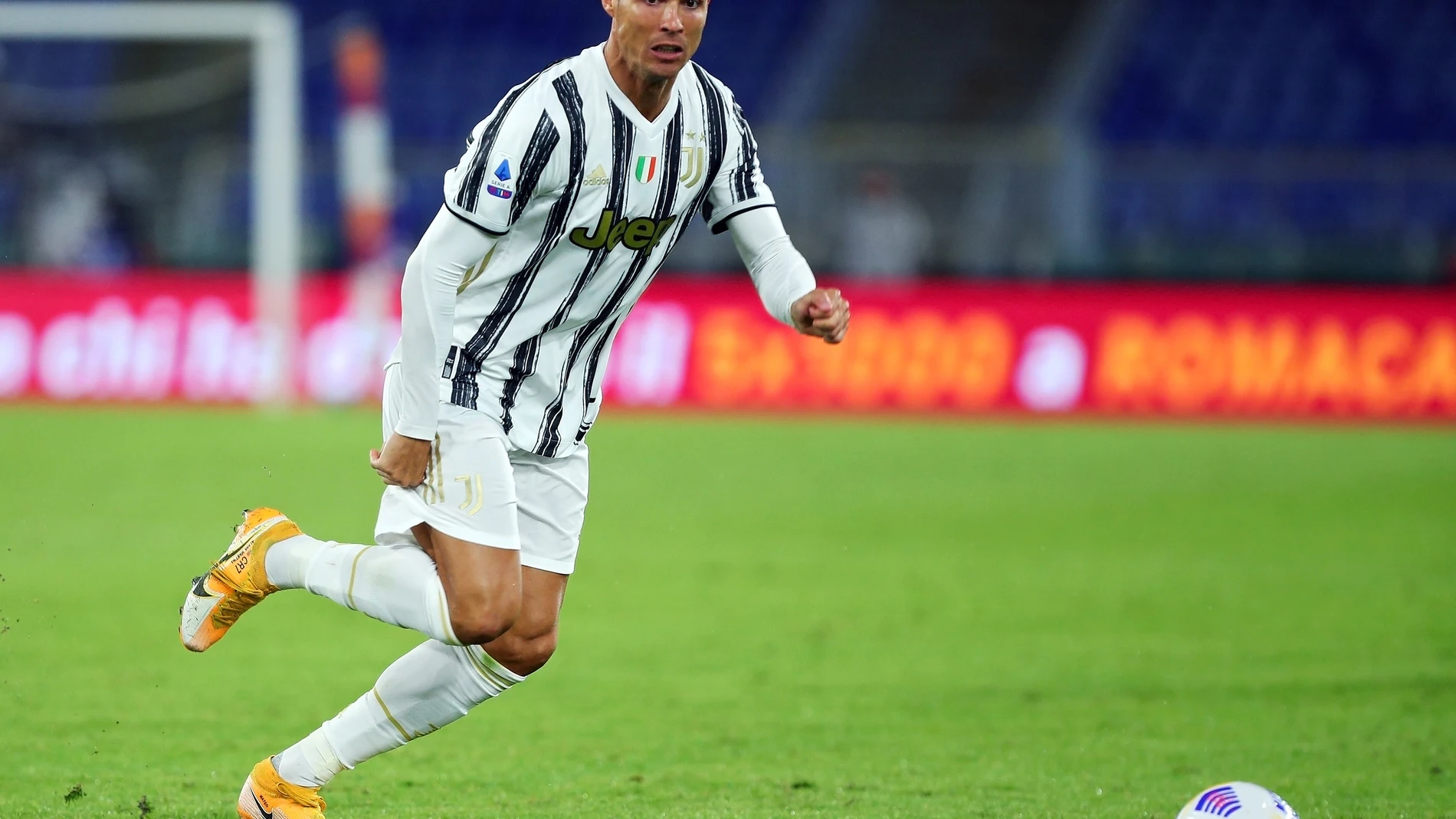 Cristiano Ronaldo, en un partido con la Juventus