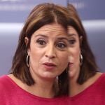 La portavoz del PSOE en el Congreso, Adriana Lastra.