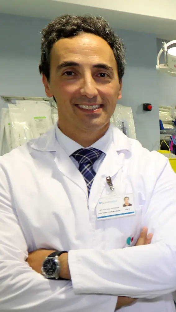El doctor Antonio Esteban, jefe del Servicio de Cardiología del Hospital Quirónsalud Málaga