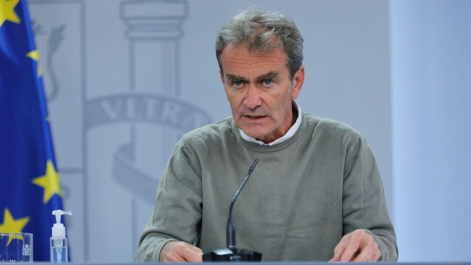 el director del Centro de Coordinación de Alertas y Emergencias Sanitarias -CCAES- Fernando Simón, comparece en rueda de prensa telemática en Moncloa, para informar de la evolución de la COVID-19, en Madrid (España), a 28 de septiembre de 2020.28 SEPTIEMBRE 2020Jesús Hellín / Europa Press28/09/2020