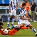 Robin Le Normand con la Real Sociedad.