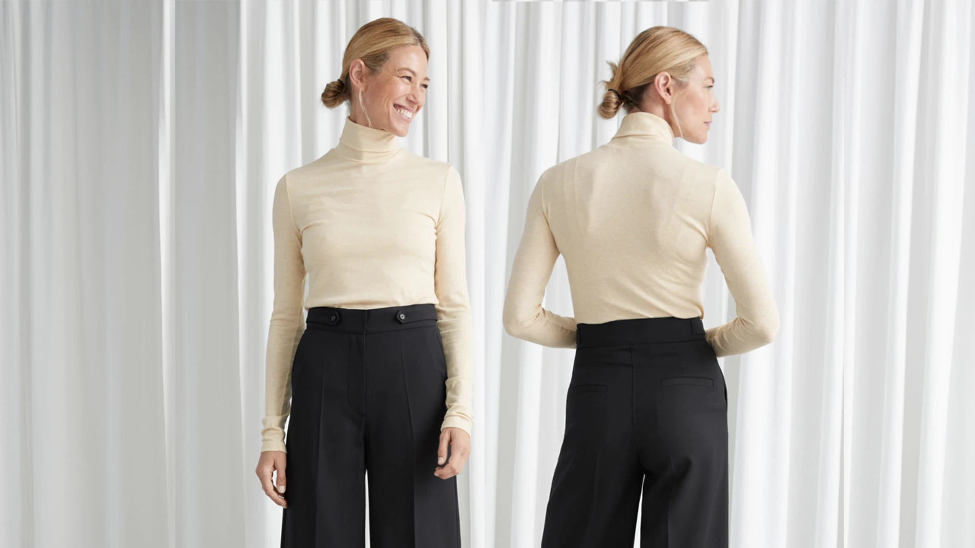 8 pantalones de pinzas con mucho estilo que querrás llevar este otoño-  invierno a la oficina