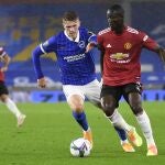 Eric Bailly con el Manchester United.