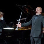 El barítono Florian Boesch y el pianista Justus Zeyen