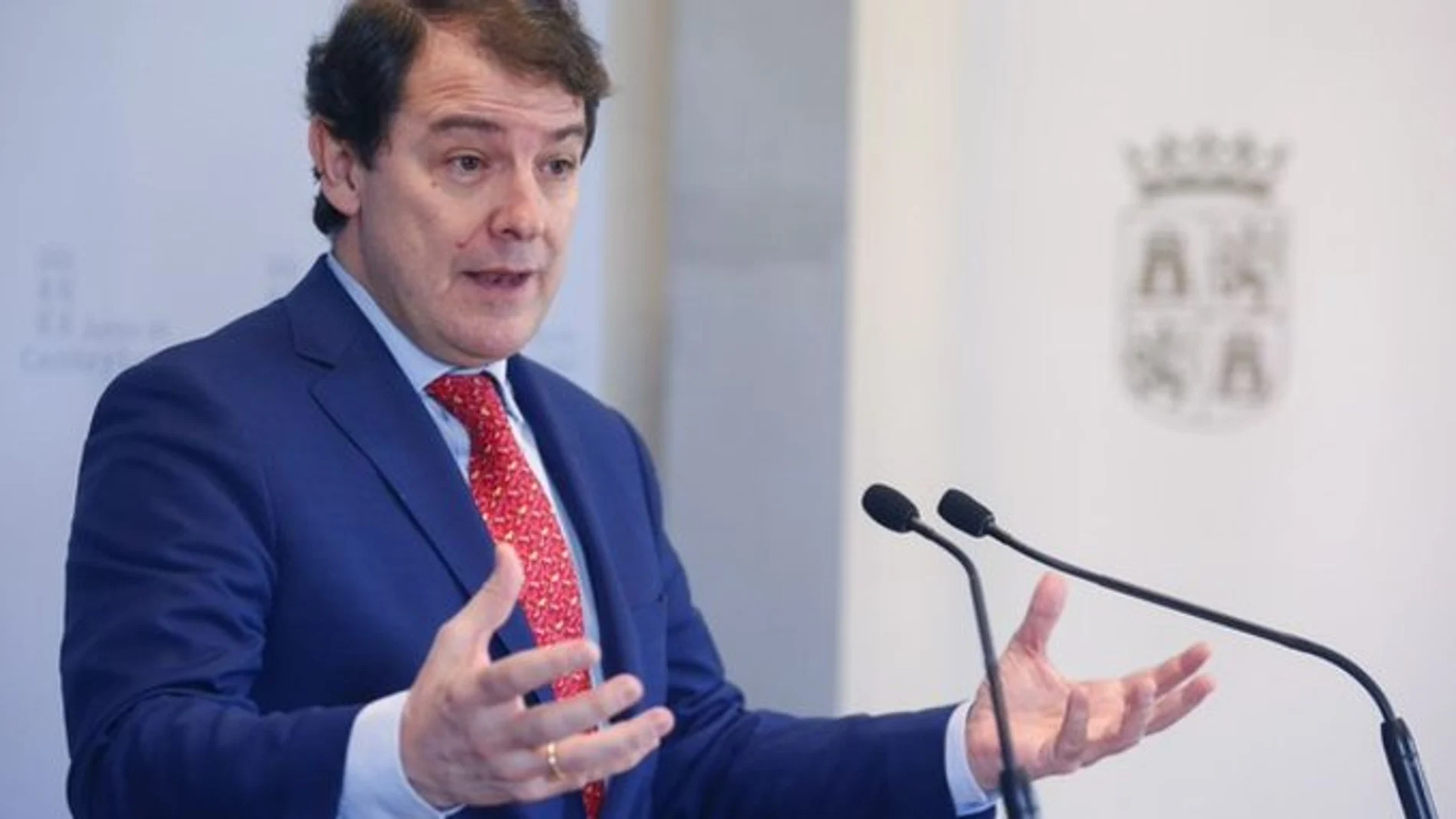 El presidente de Castilla y León, Alfonso Fernández Mañueco