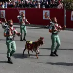 La Legión desfila en el Día de la Hispanidad