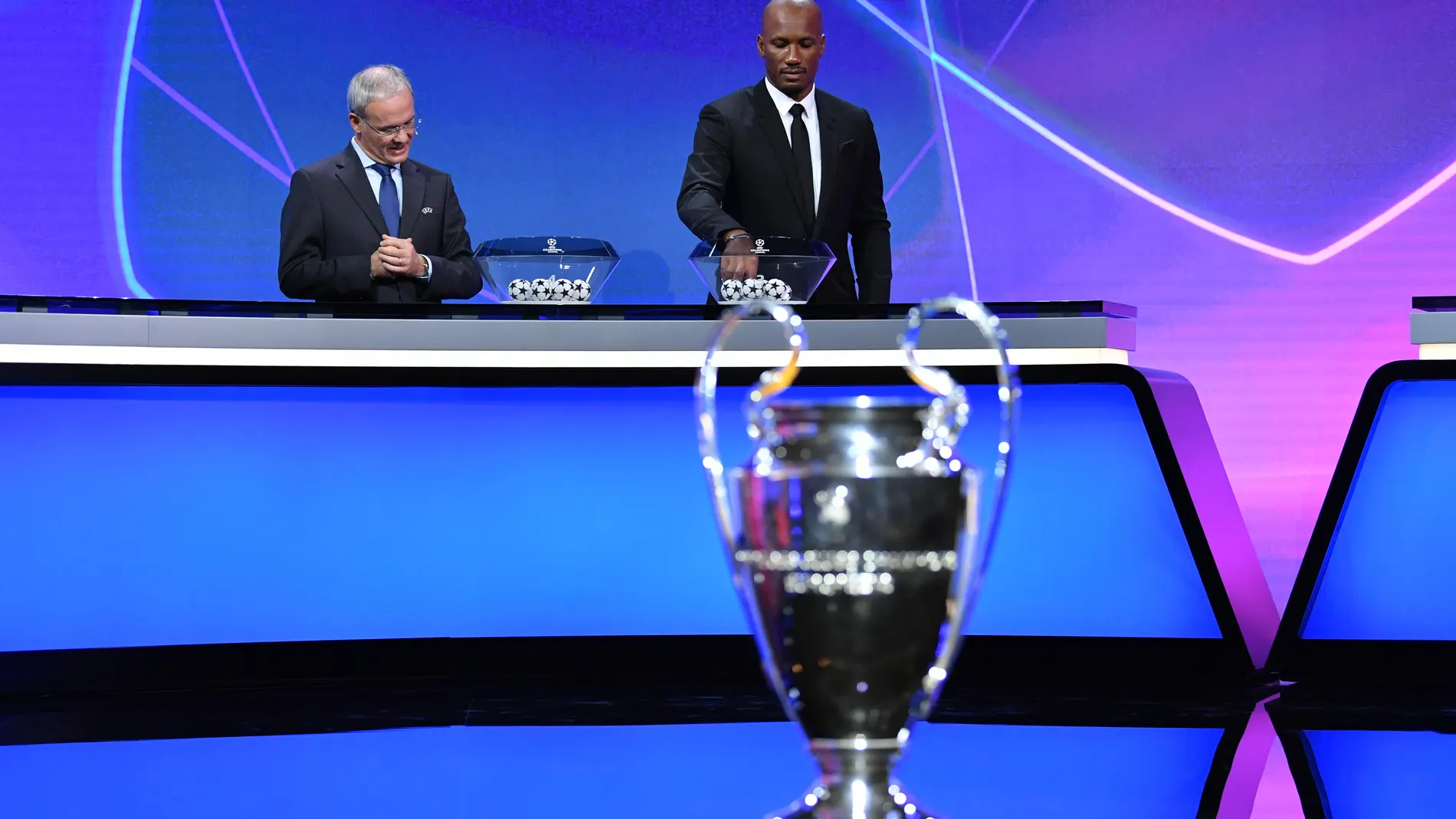 La Copa de Europa presidió el sorteo del jueves