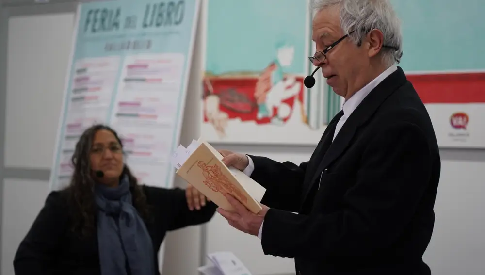 Dramatización de los textos de José Jiménez Lozano en la Feria del Libro de Valladolid