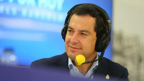 El presidente de la Junta de Andalucía, Juanma Moreno