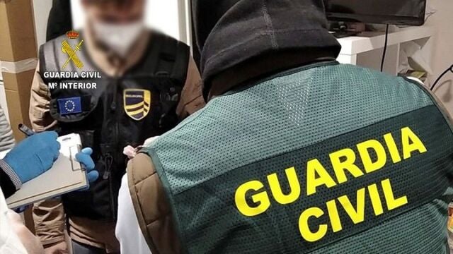 Foto de archivo mde una operación antiyihadista de la Guardia Civil EFE/Oficina de Prensa de la Dirección General de la Guardia Civil/SÓLO USO EDITORIAL/NO VENTAS/NO ARCHIVO