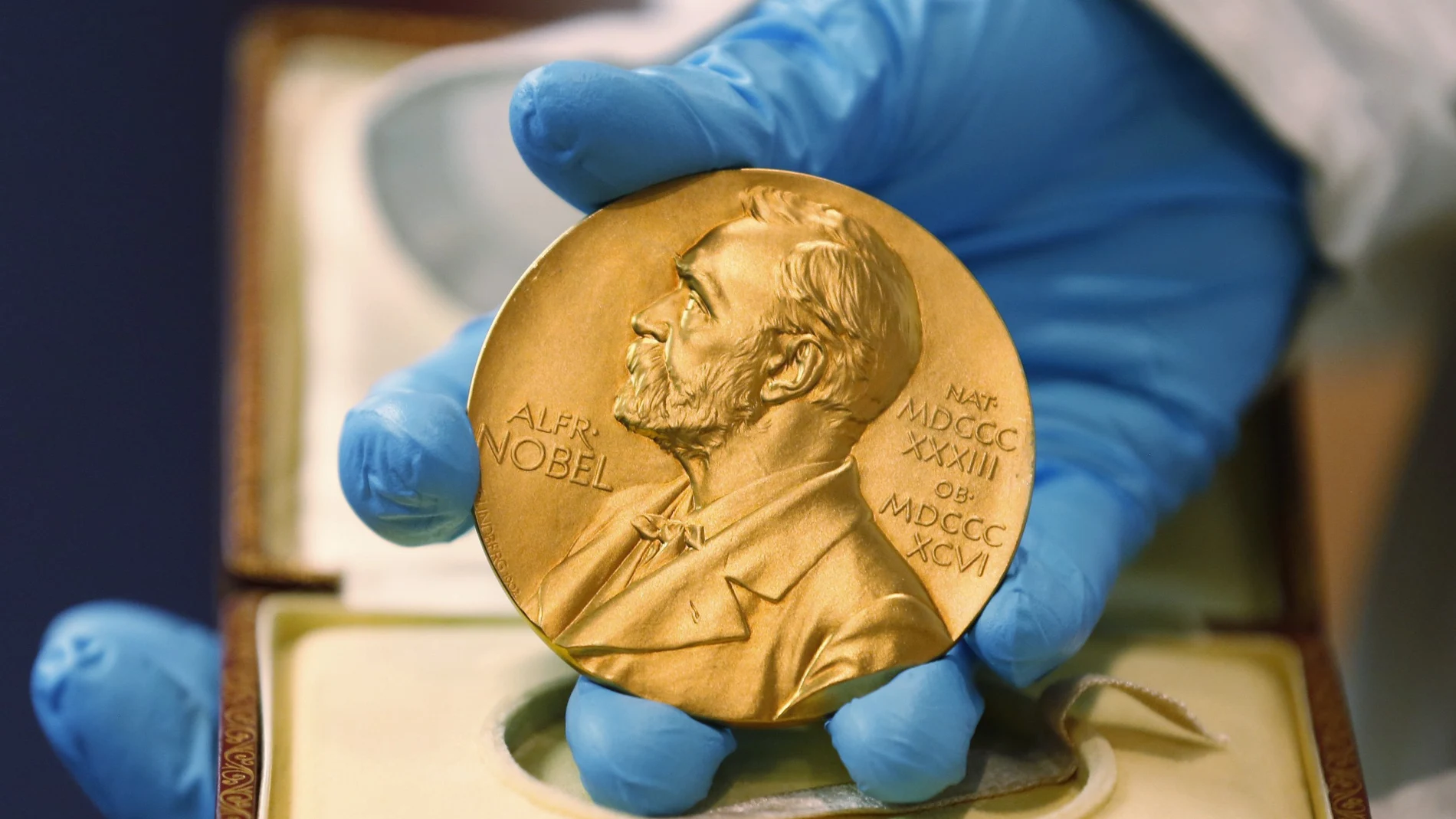 Imagen de archivo de la medalla de les Premio Nobel