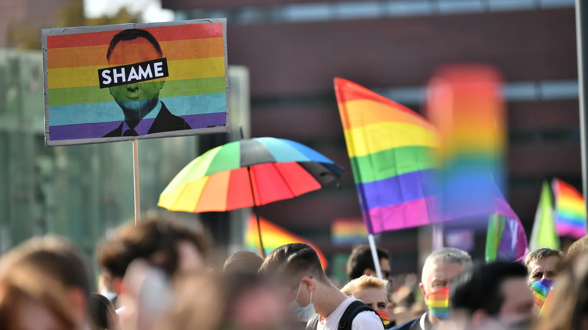 Marcha a favor de los derechos LGTBI en Varsovia