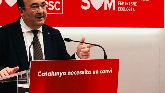 El primer secretario del PSC, Miquel Iceta.