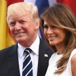 Donald Trump y su mujer Melania Trump