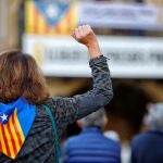 Marcha en favor de la independencia de Cataluña