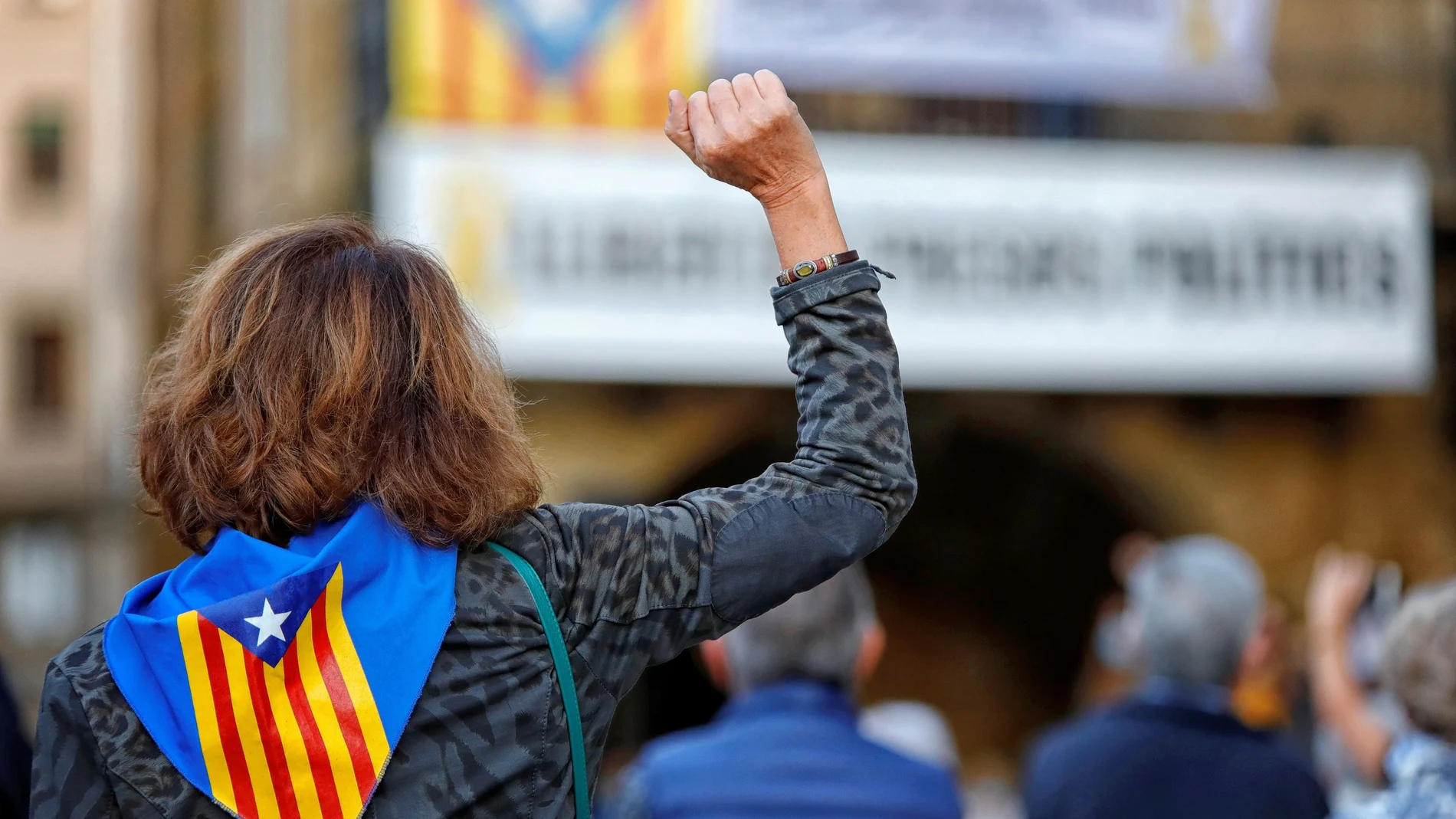 Marcha en favor de la independencia de Cataluña