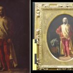 A la izq., el original de Fortuny de "Soldado florentino". A la der., la copia en la colección Muñoz Ramonet aparecida en los recientes registros