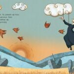 Una de las ilustraciones del libro por Iván Harón