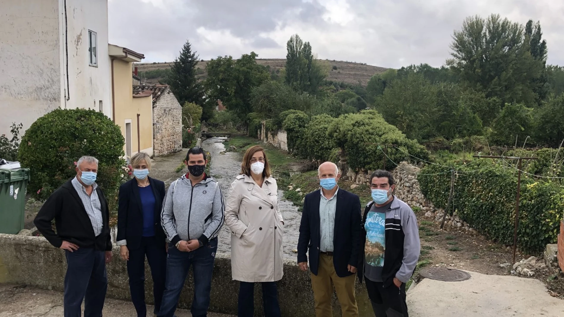 La presidenta de la Diputación, Ángeles Armisén y el diputado de Ac-ción Territorial, Urbano Alonso, han visitado recientemente junto a la diputada de la zona, Mª José de la Fuente, y el alcalde, Rodrigo de la Cruz, el municipio de Espinosa de Cerrato