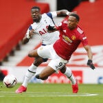 Anthony Martial con el Manchester United.